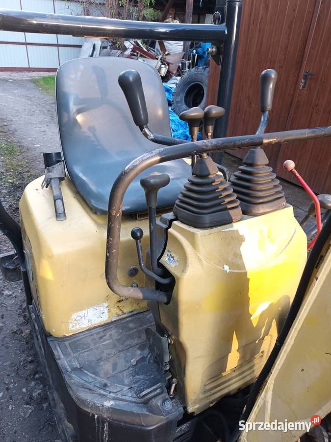 Minikoparka yanmar vio102A 1200 Biały Dunajec