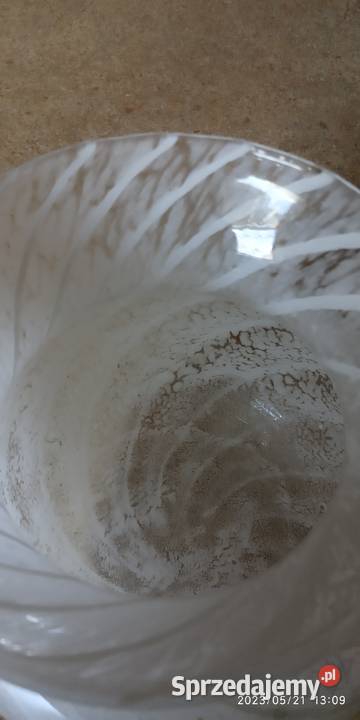 vintage wazonyszkło małopolskie Nowy Targ