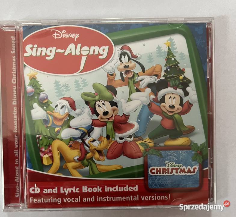 Świąteczny Album CD Disney dzieci nowy Prałkowce