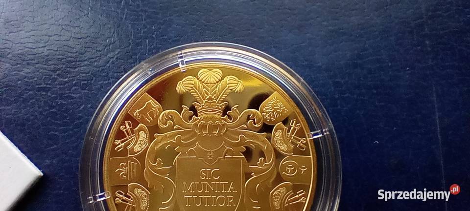 Stare monety Medal Jan III Sobieski Polska 8 Lesko