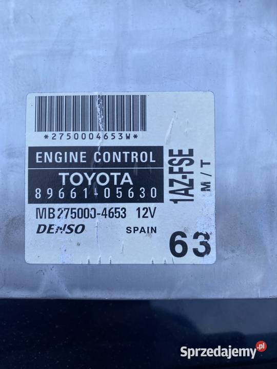 Komputer sterownik silnika Toyota Avensis T25 20 Kamocin