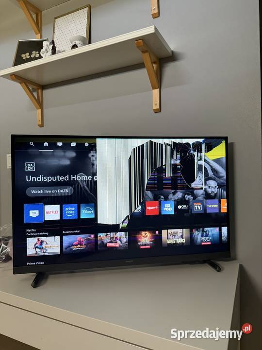 Telewizor Philips 32PHS680812 uszkodzona matryca Telewizory Łańcut