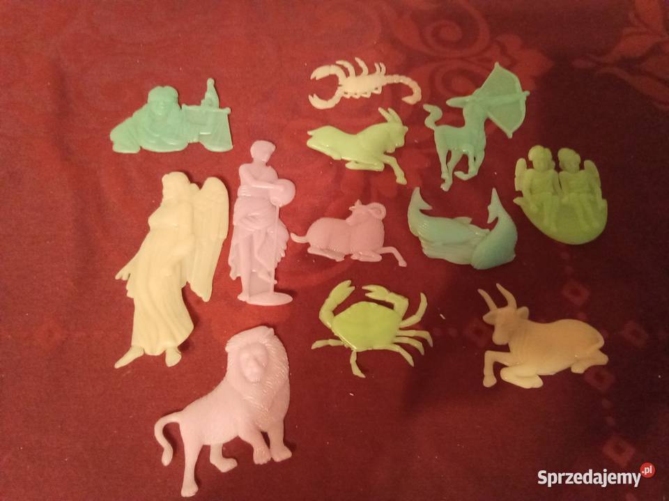 Świecące w ciemnościach znaki zodiaku Warszawa sprzedam