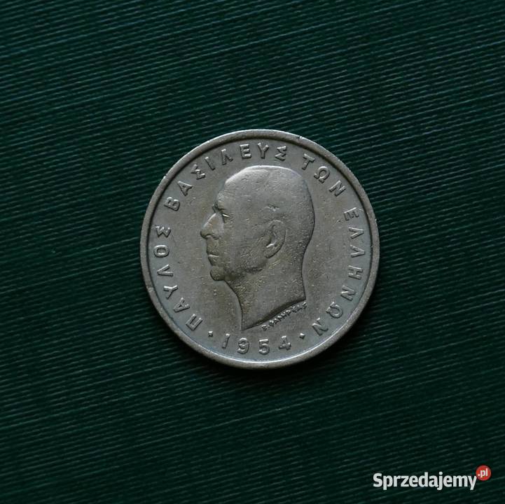 GRECJA 5 drachm 1954r Gliwice