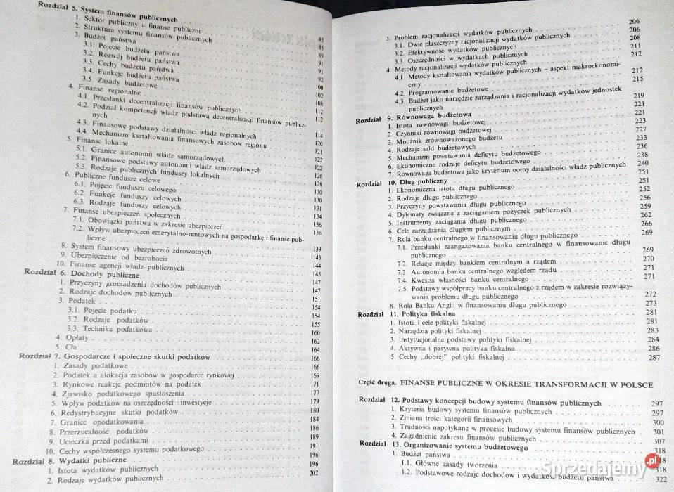 Finanse publiczne Teoria i praktyka Stanisław Chełm
