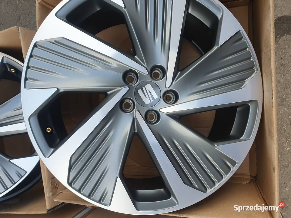 762Alufelgi 18 5x100 AUDI Skoda Sat Vw Średnica 18" śląskie Bąków