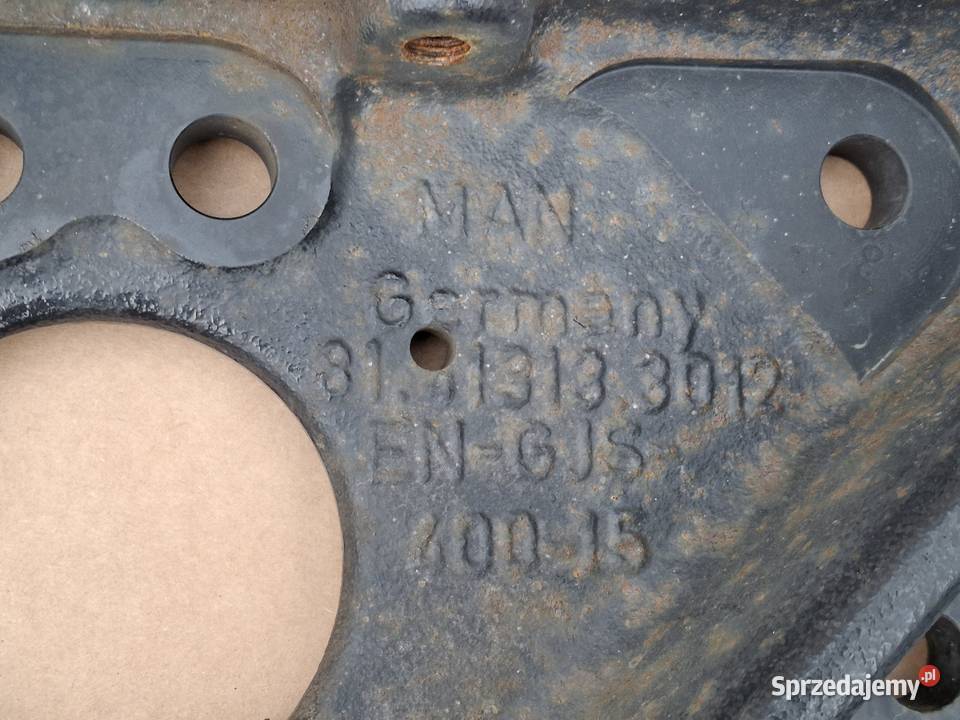 MAN TGX TGS WSPORNIK ŻELIWO RAMY PRZEDŁUŻENIE ciężarowe Bieleń