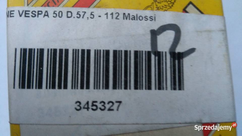 TŁOK MALOSSI 575 mm PIAGGIO VESPA 345327 Tłoki Bielsk Podlaski