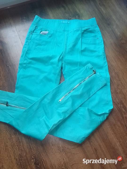 Spodnie damskie w pasie gumka Spodnie Okrzeja