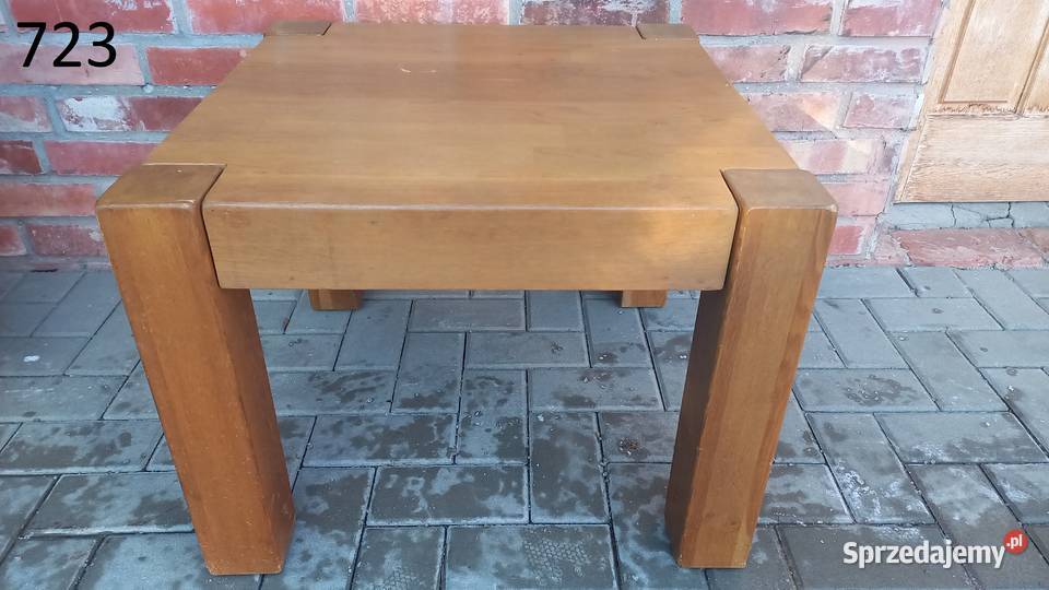 Dębowy stolik kawowy kwadratowy HH 723