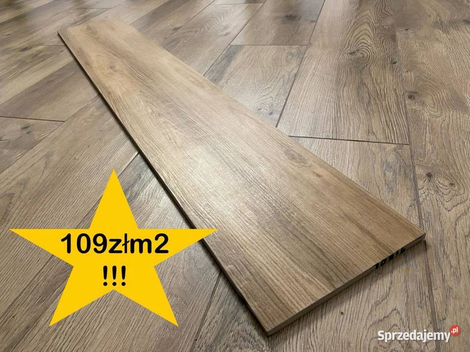 Gres Drewnopodobny ECO WOOD HONEY 20x120 mazowieckie Warszawa sprzedam