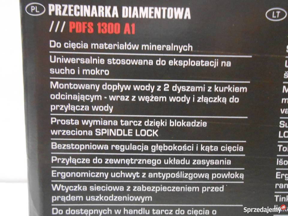 Przecinarka Diamentowa PARKSIDE NOWA Katowice