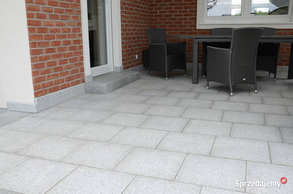 Płytki Granit G603 Bianco Cristal płomieniowany Dom i Ogród Kraków