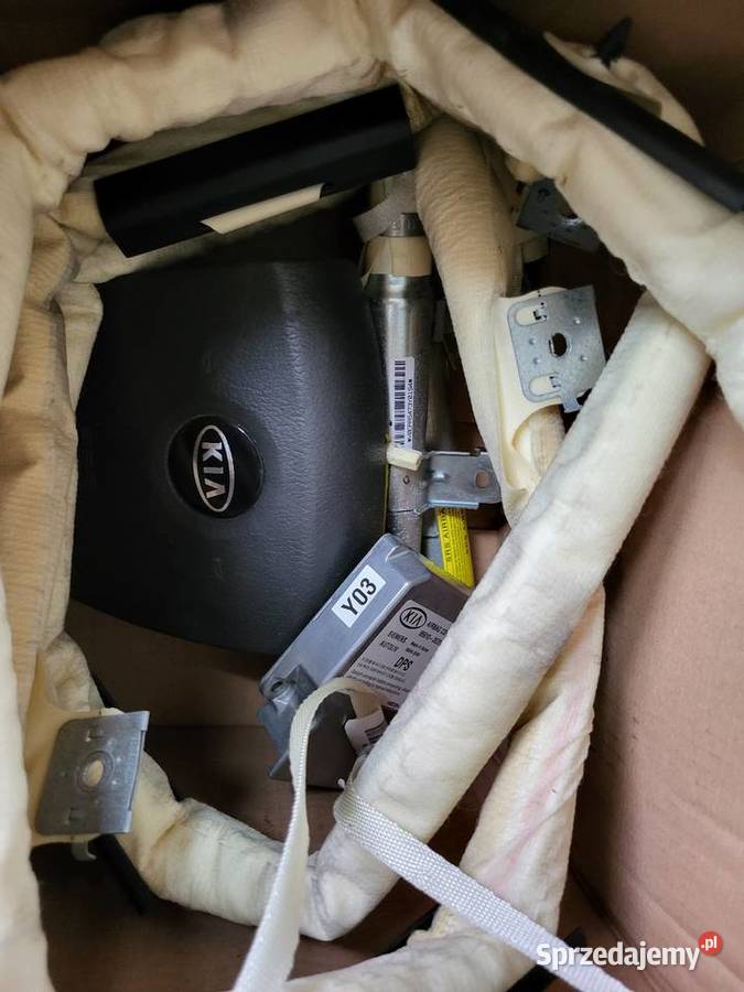 Kia sorento kokpit konsola deska airbag sensor