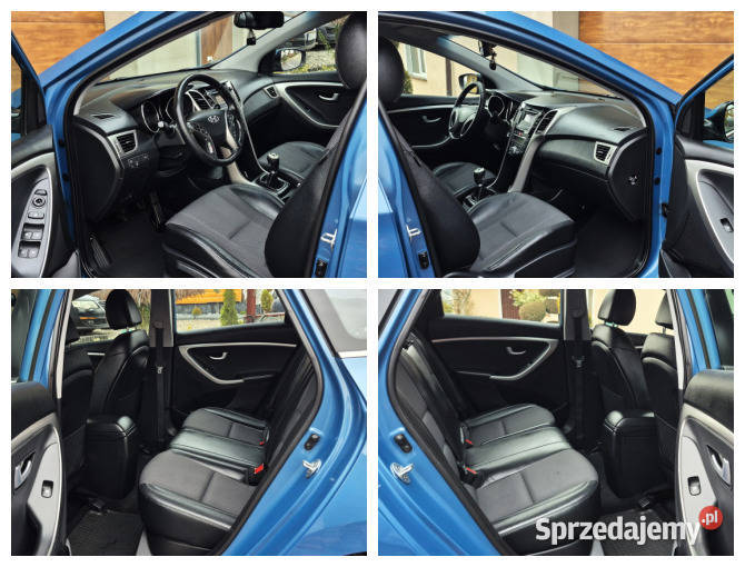 HYUNDAI I30 16B FULL KEYLESS SKÓRY LED 2x PDC komputer pokładowy małopolskie Tarnów