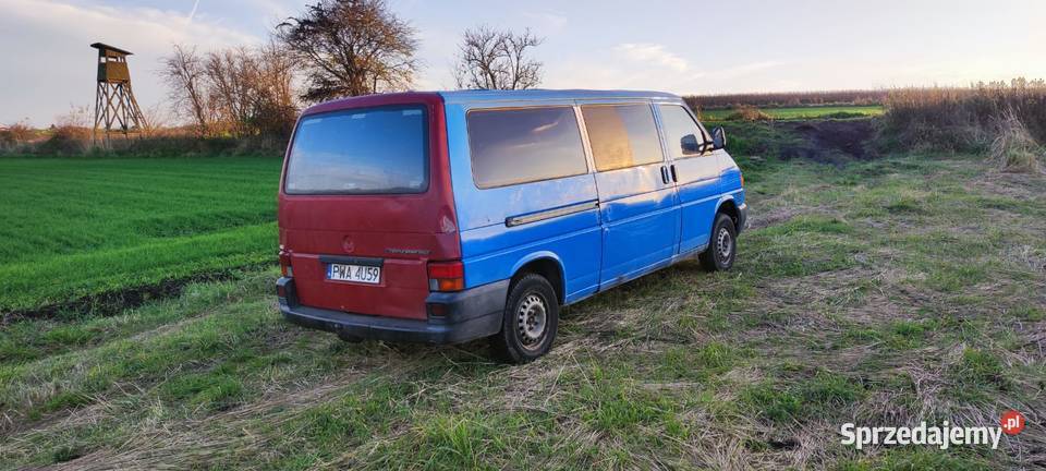 Vw t4 24d syncro long kamper 4x4 blokada mostu Miechów sprzedam