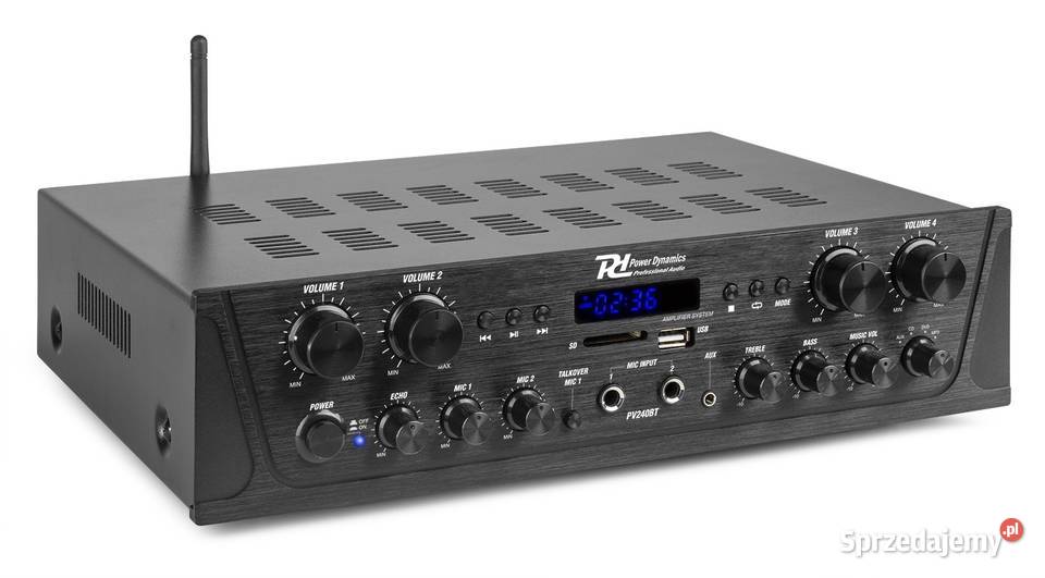 Wzmacniacz 4Strefowy z Bluetooth USB wejście Poznań