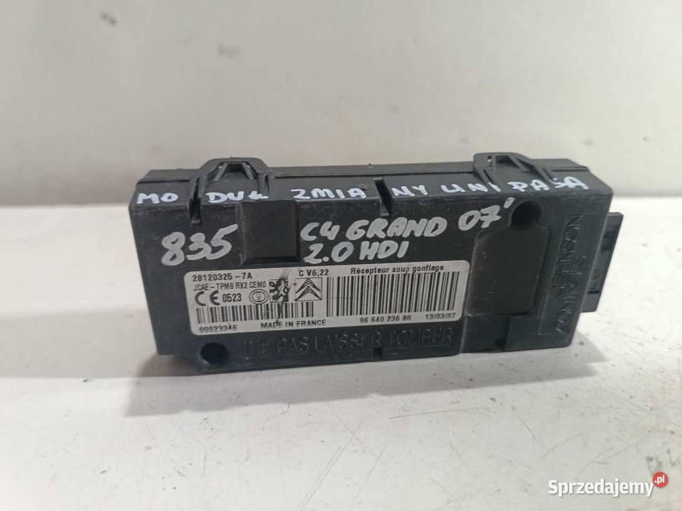 MODUŁ PASA RUCHU CITROEN C4 PICASSO 9664023680