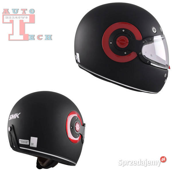 KASK RETRO CZARNY ROZMIAR XL KASK SMK WERSJA warmińsko-mazurskie Mrągowo