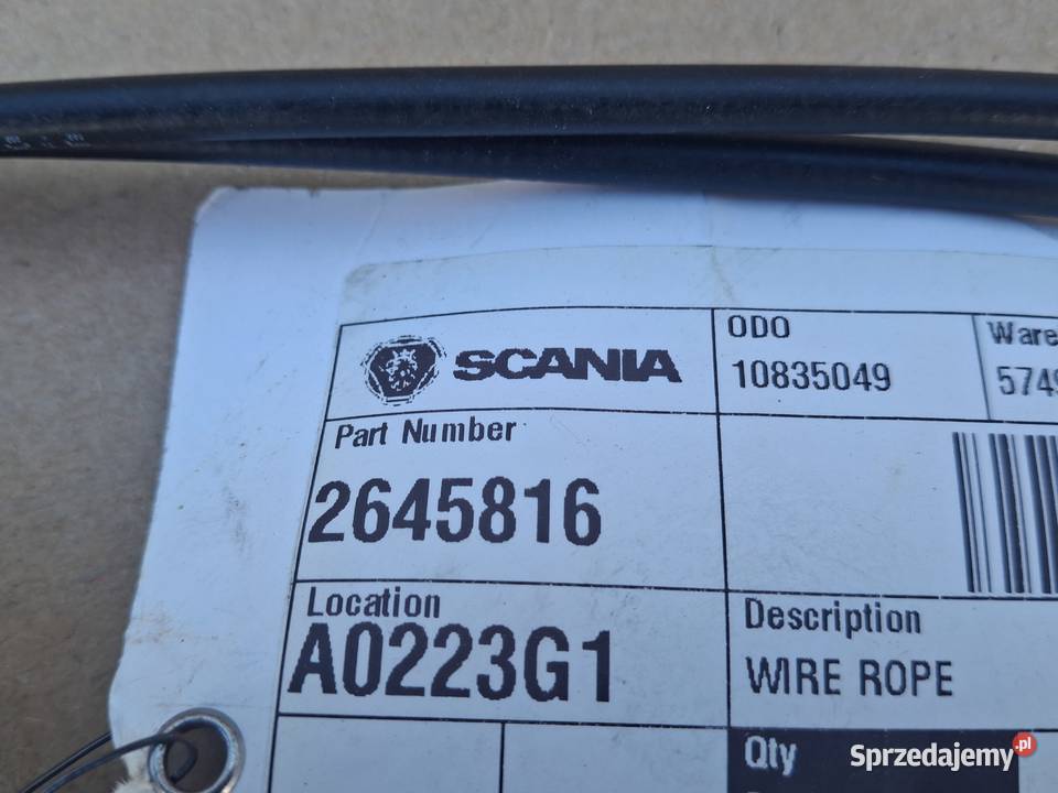 SCANIA LINKA CIĘGNO 990MM ZAMKA 2645816 Bieleń sprzedam
