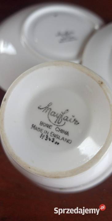 Filiżanka z talerzykiem Mayfair Made in England Gdańsk