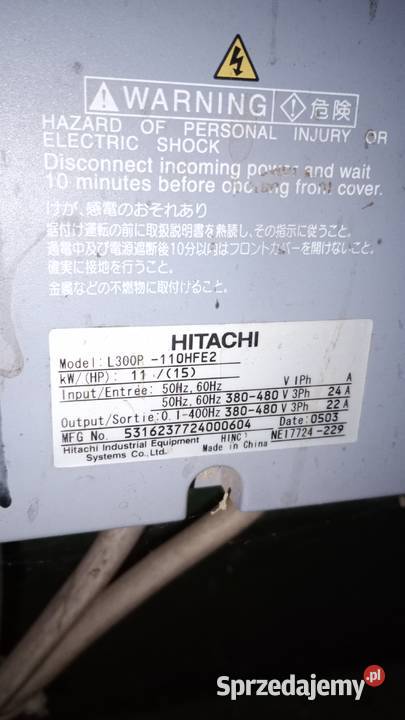 Falownik Hitachi L300P Kępno