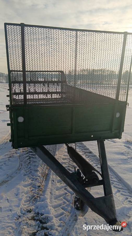 Rozrzutnik Obornika 35t Jednoosiowy Turek