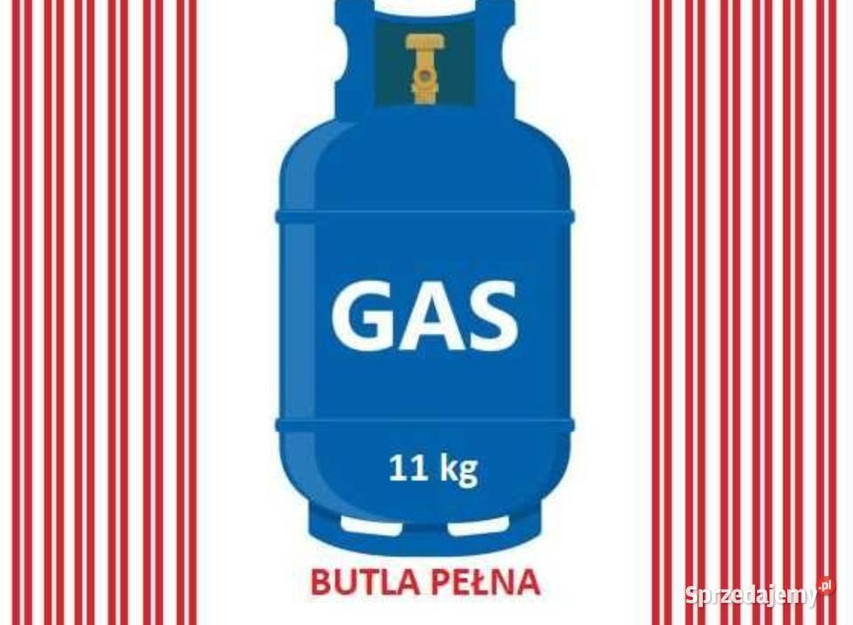 Butla gazowa 11 pełna zaplombowana Bydgoszcz sprzedam