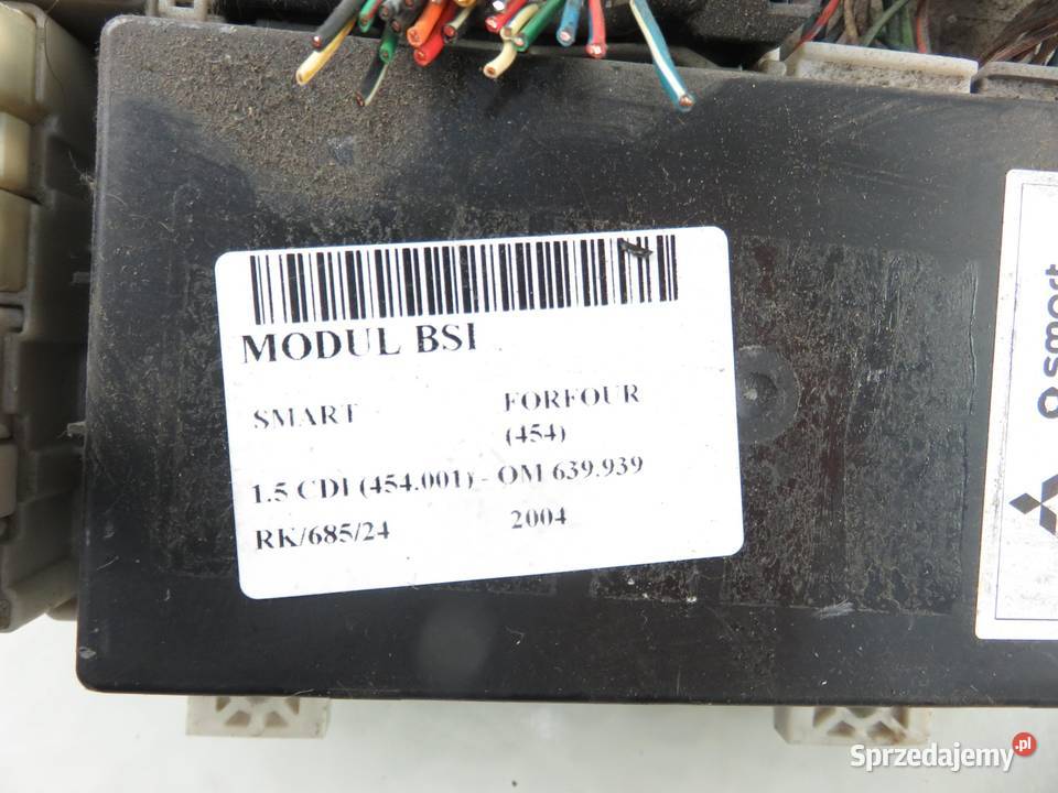 BSI SMART FORFOUR 15 CDI MN901749 03284D12