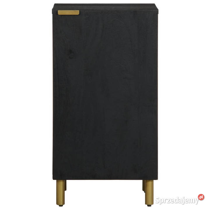 Szafka czarna 40x33x75 materiał drewnopochodny sprzedam