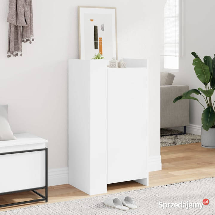 Szafka na buty biała 52x375x100 materiał Warszawa