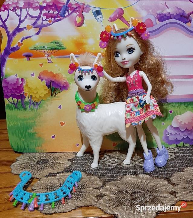 Lalka Enchantimals Lluella Llama z pupilem Zabrzeg