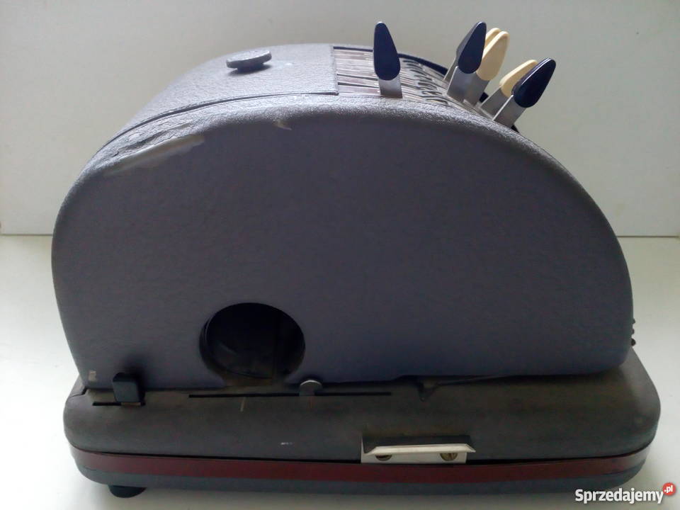 Stara maszyna licząca PROTECOGRAPH Rzeszów