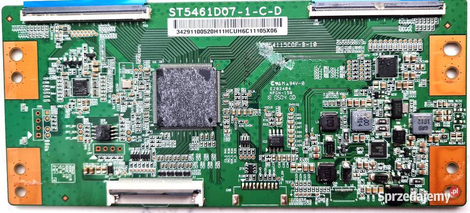 TPMS3458PC757 PŁYTA do tv tcon ST5461D071CD TV i Video Warszawa