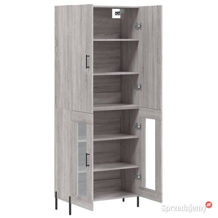 Witrynka szary dąb sonoma 695x34x180 materiał Warszawa
