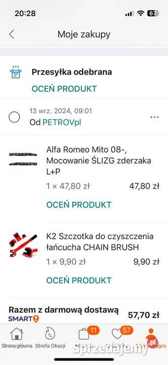 Ślizg prawy i lewo przód mito Rybnik