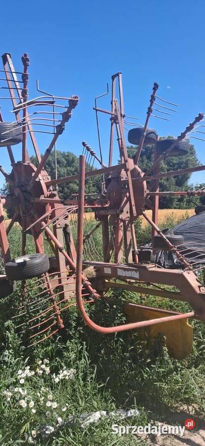 Zgrabiarka dwukaruzelowa fella Książ Wielki