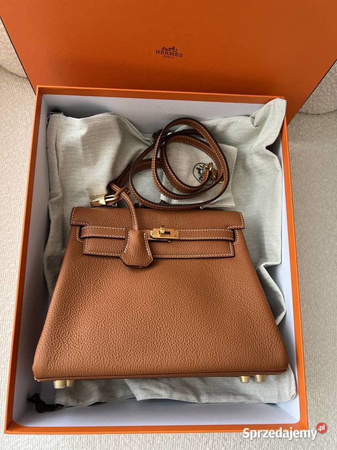 Torebka Hermes Kelly 25 Togo ręcznie szyta Dla kobiet Gdańsk