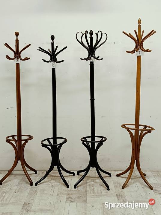 wieszak na ubrania model Thonet stylowy gięty