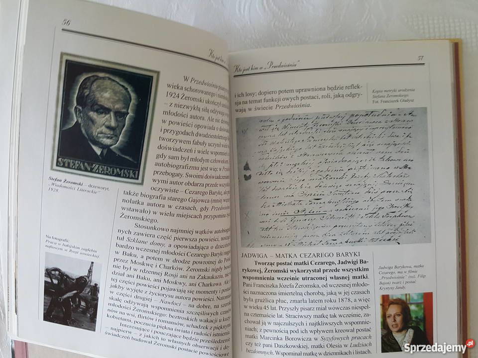 Książki PRZEDWIOŚNIE Żeromski i Prawda i legenda Złotniki
