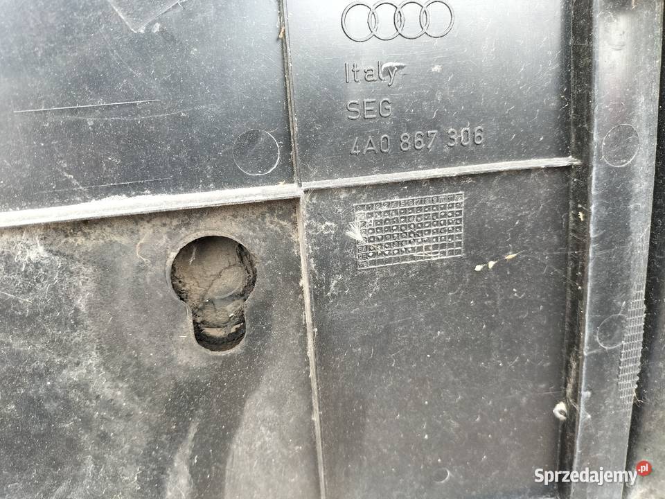 AUDI A6C4 A6 C4 100 BOCZEK DRZWI PRAWY TYŁ Wyposażenie wnętrza lubelskie Kamień-Kolonia