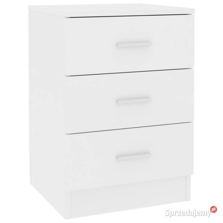 Szafka nocna biała 38x35x56 materiał Warszawa