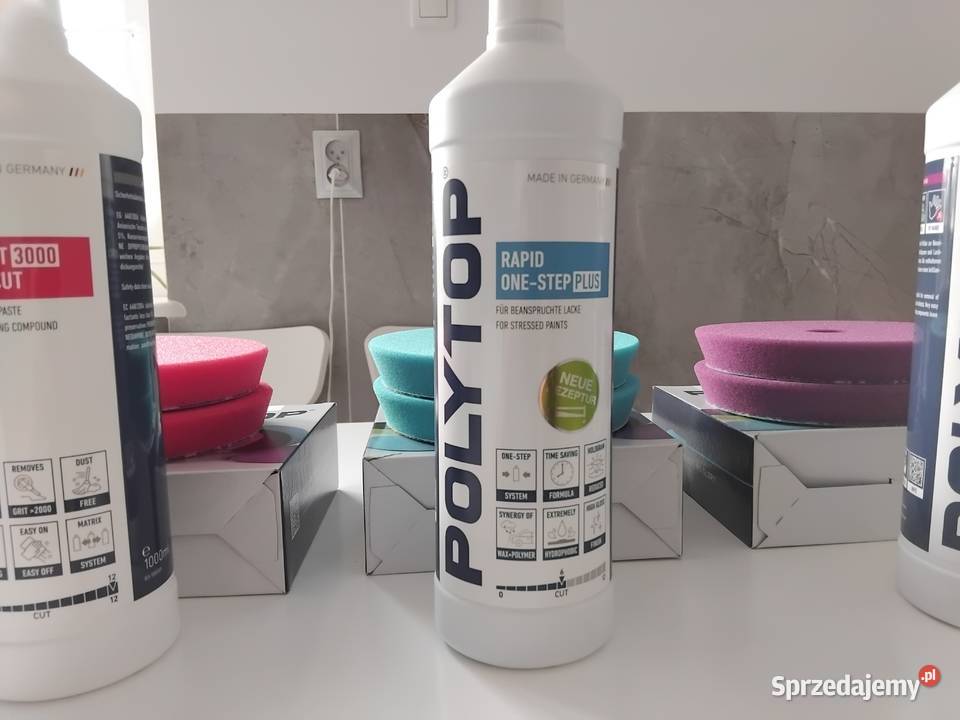 Polytop Detailing Mega zestaw 3 Pasty polerskie Ostroróg