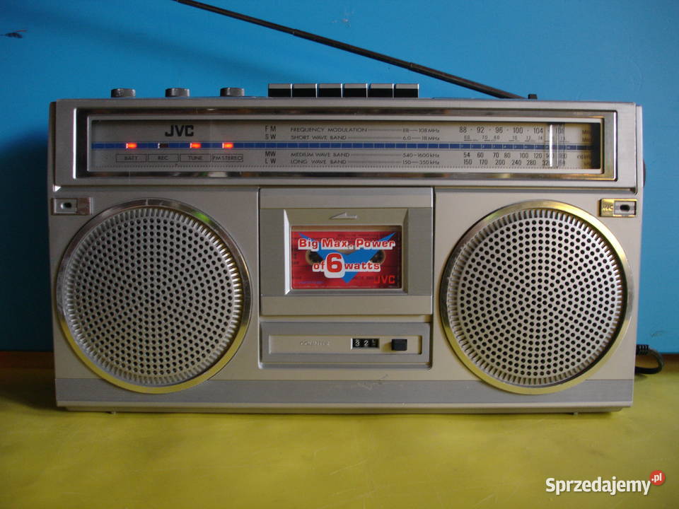 Radiomagnetofon JVC RC555L Antyki, Sztuka, Kolekcje