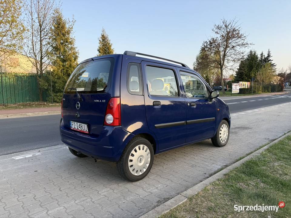 Opel Agila 12 wielkopolskie Suchy Las