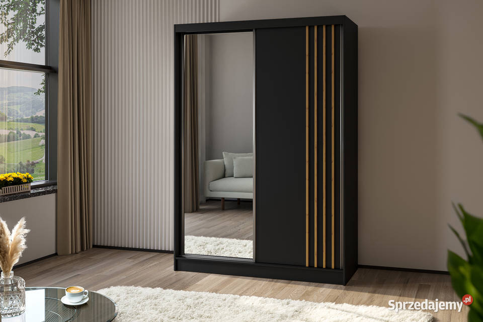 Szafa150 z lustrem i lamelami w różnych kolorach Rzeszów