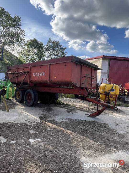 Przyczepa skorupowa 10ton nie vaia joskin Wysokie Mazowieckie