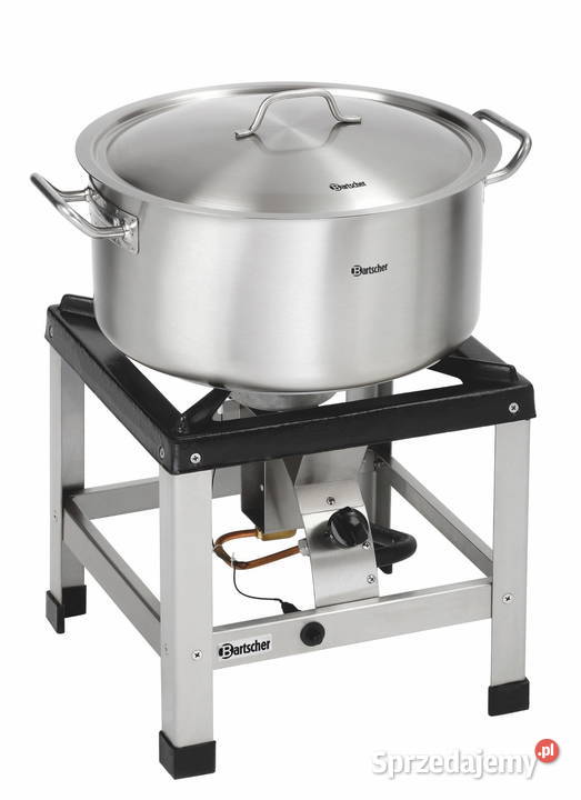 Garnek ze stali szlachetnej 25L 430mm z pokrywką Częstochowa