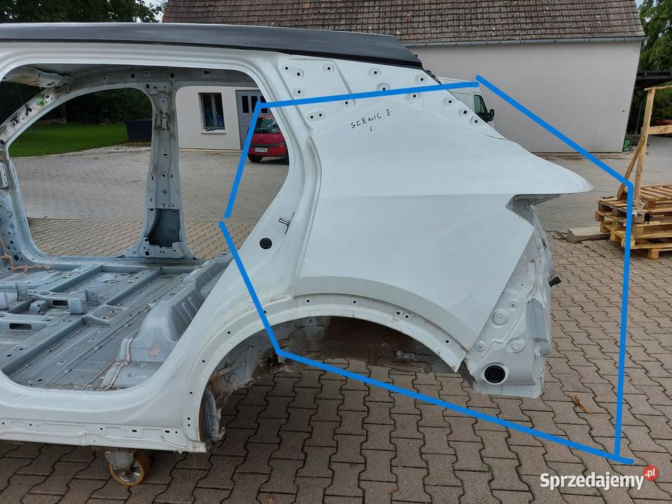RENAULT Scenic ETech V 5 Błotnik ćwiartka tył