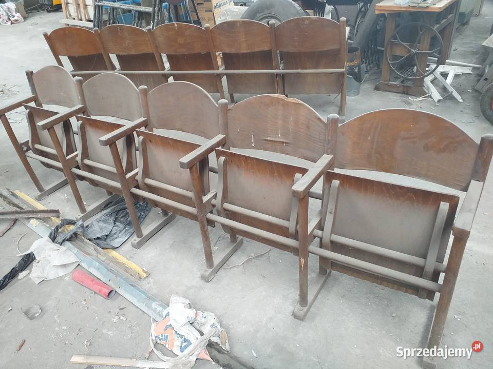 Krzesła kinowe 1 rząd 5 krzeseł Dom i Ogród dolnośląskie Bielawa sprzedam